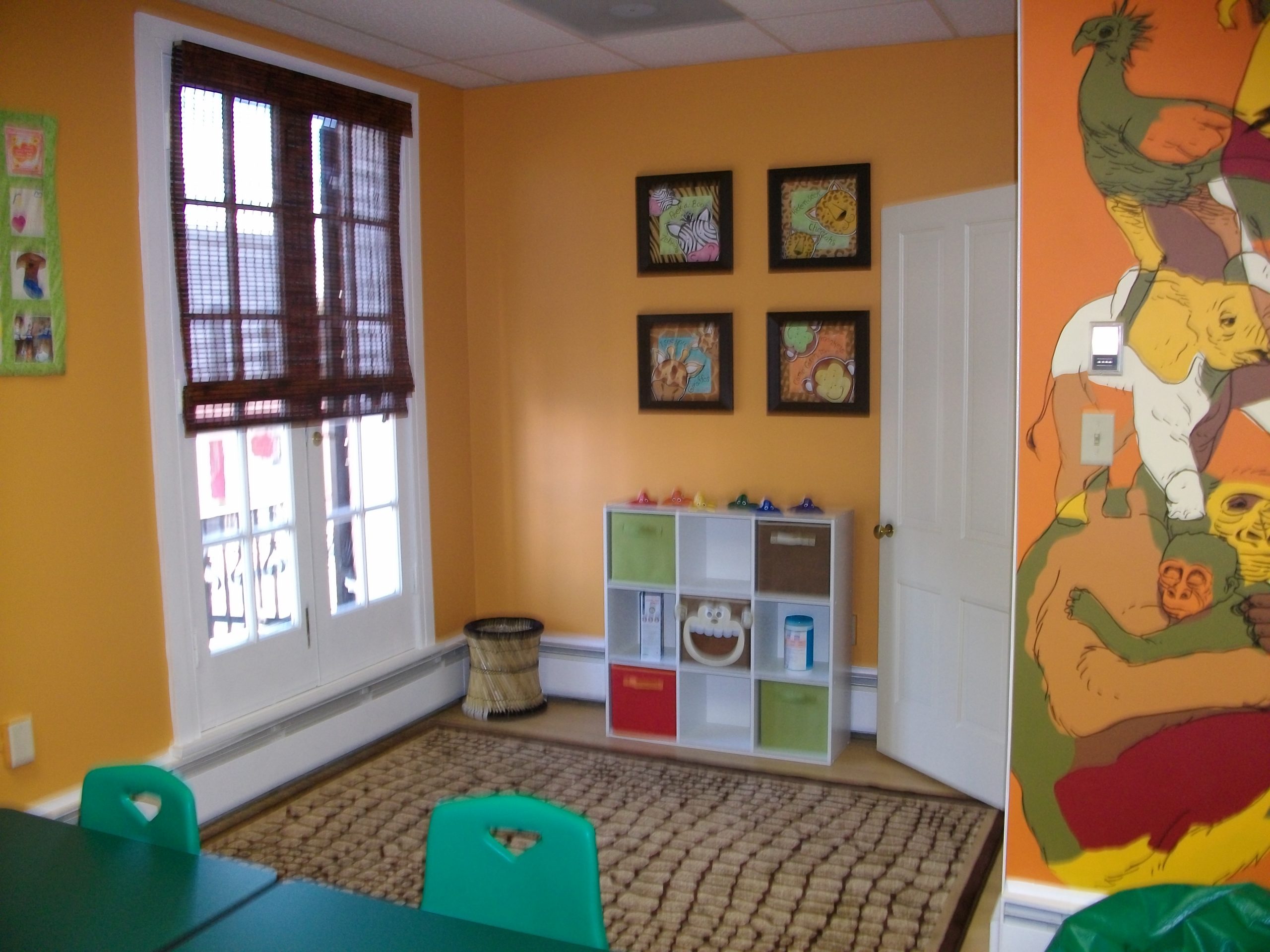 The Elementary Art Area Gifted by the D.J. Hart family in memory of his mother, this room is an extension of her life...Terry was an art teacher and more importantly, an artist. Her energy is part of this space with her favorite quote on the plaque that dedicates this room in her memory.